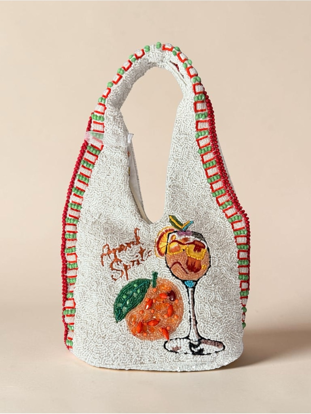 Viral Beaded Aperol Spritz Bag—NWT